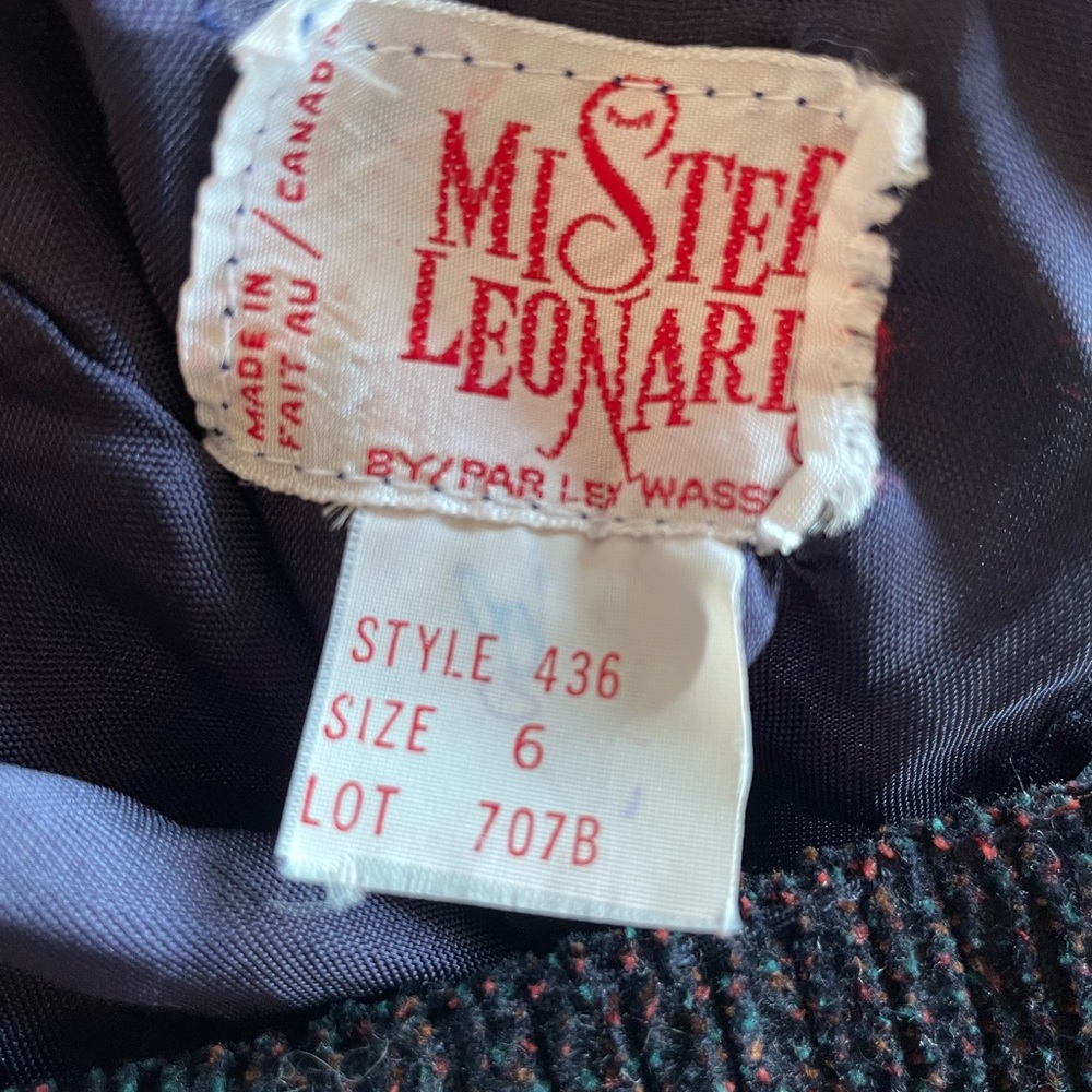 VINTAGE MR. LEONARD CORDUROY SKIRT